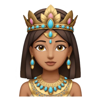 woman, Egypt, , lotus sticker