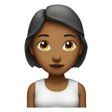 Girl meditating  sticker