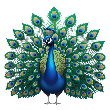 Peacock's feature sticker