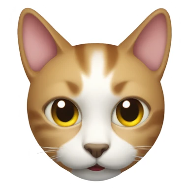 Cat's head in the toilet sticker