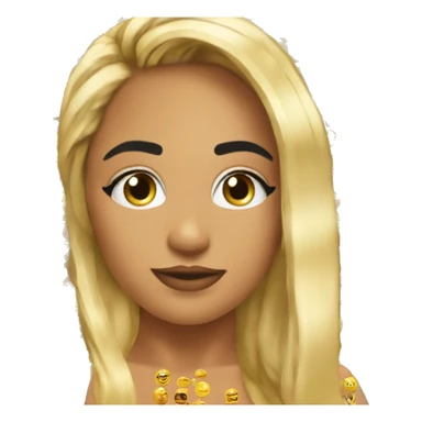 Karol g con microfono sticker