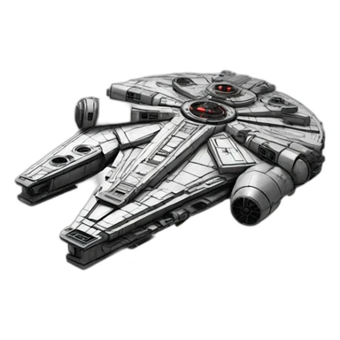 millennium falcon sticker