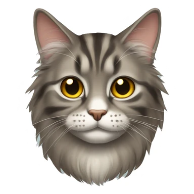 Mainecoon cat  sticker
