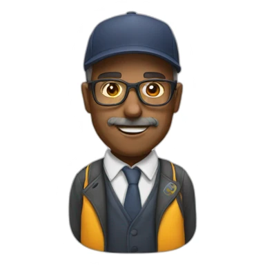 Prof de sports sticker