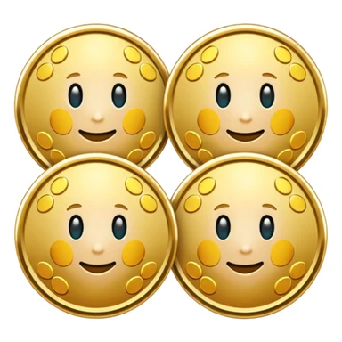 TRES MONEDAS sticker