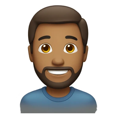 welcoming man sticker