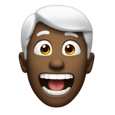 Hysterical laughter sticker