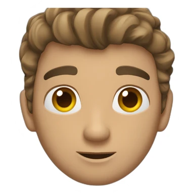 radiante hombre en la roca sticker