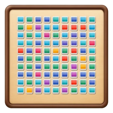 Collage board with polaroid photo sticker