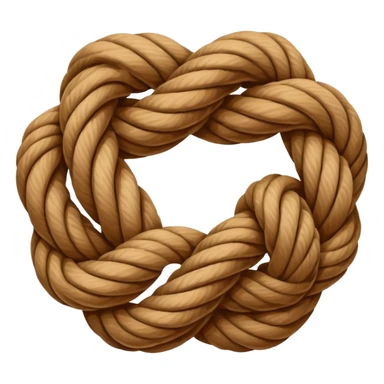 knot whit a rope sticker