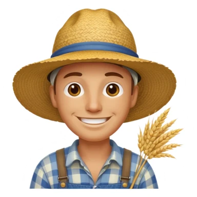 Farmer sticker