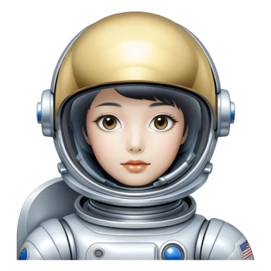 Astronaut robot style hajime sorayama sticker