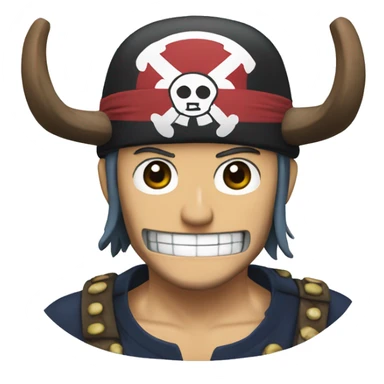 chopper from one piece sticker