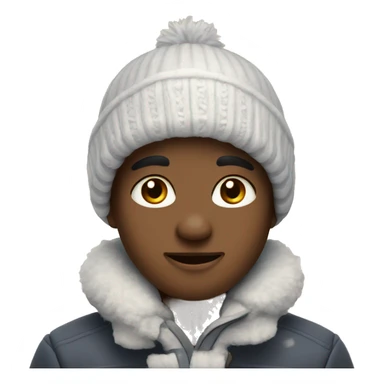 Cute winter theme sticker