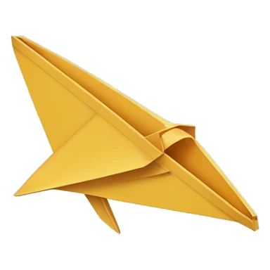 paper plane kazoo sticker