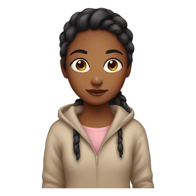 Cute cozy sister sticker