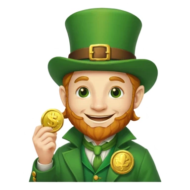 Leprechaun sticker
