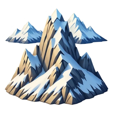 Alps mountain sticker