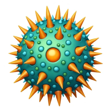 cell virus sticker