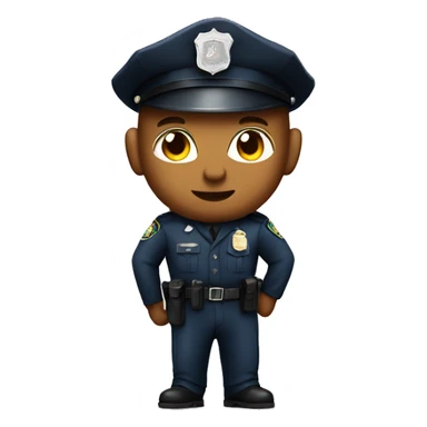 Policeman,Solana sticker