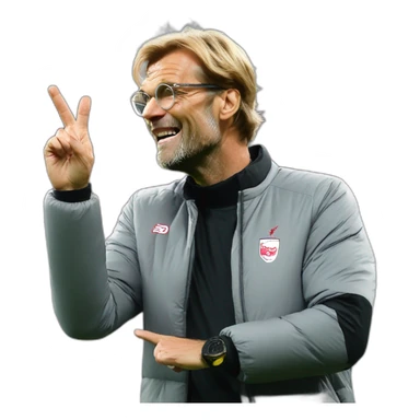 jurgen Klopp is doing "chef's kiss" gesture sticker