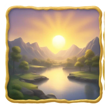 Beautiful morning sunshine  sticker