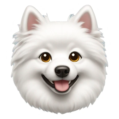 japanese spitz  sticker