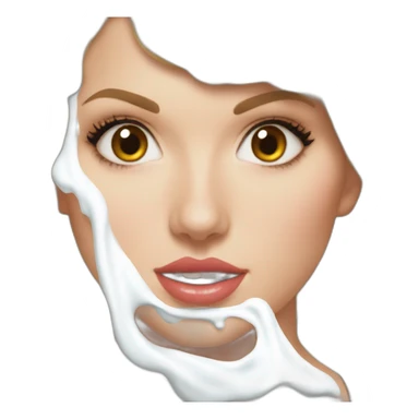 taylor-swift-milk-on-face sticker