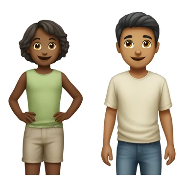 Niños y niñas  sticker