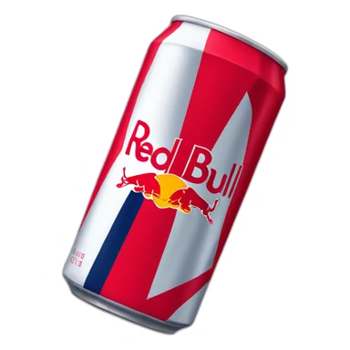 red bull drink without text label sticker