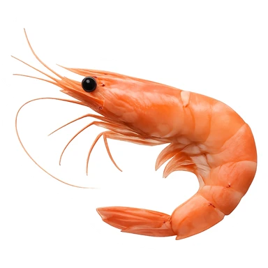 Shrimp sticker