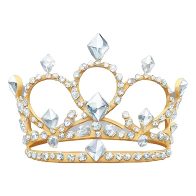 diamond tiara sticker