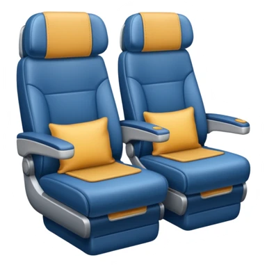 first class plane seat sticker