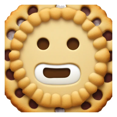Linzer cookie sticker