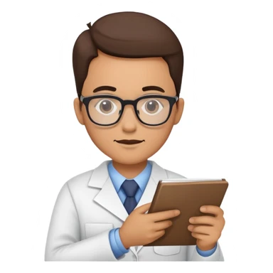 Math teacher passing out After Reading an exam sticker