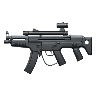Mp5 rifle sticker