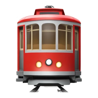 red tram number 2 sticker