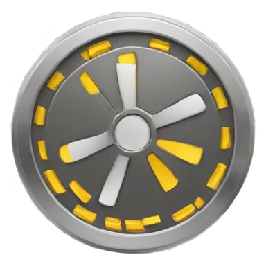rotating coin  sticker
