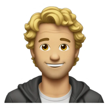 yes chad meme charicature sticker