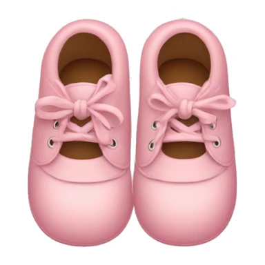  Baby pink shoes sticker