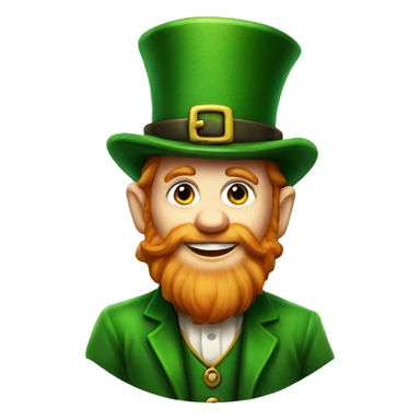 irish leprechaun sticker