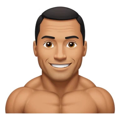 The rock l’acteur sticker