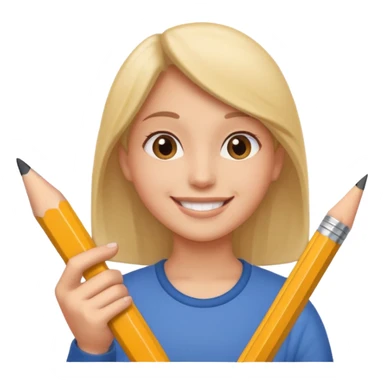 create an emoji of a sketching artist sticker