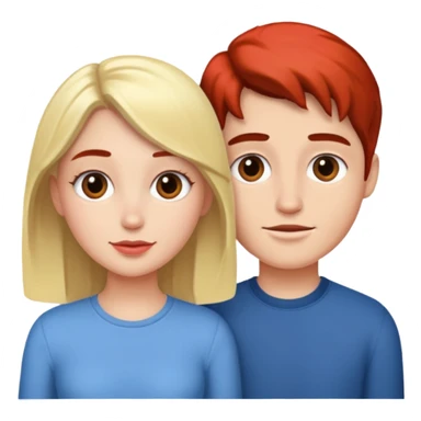 Holly and max of stranger things  sticker