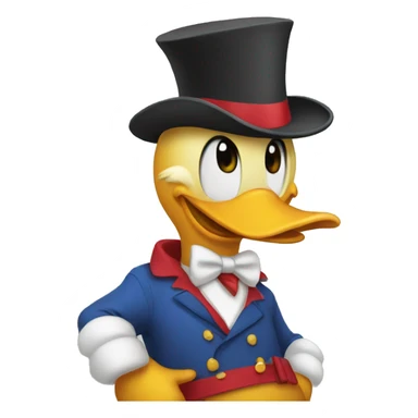 pato donald sticker