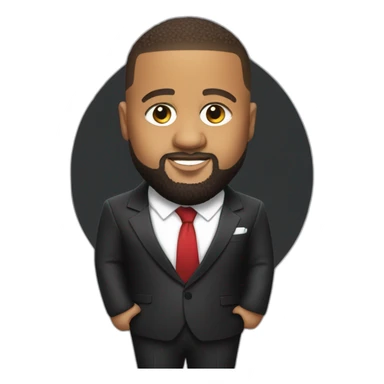 dj khaled in a suit sticker