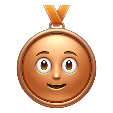 original bronze medal sticker