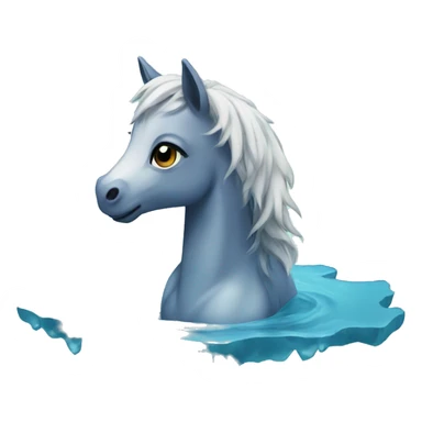 water foal sticker