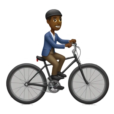 Jovenel moïs sur une velo sticker