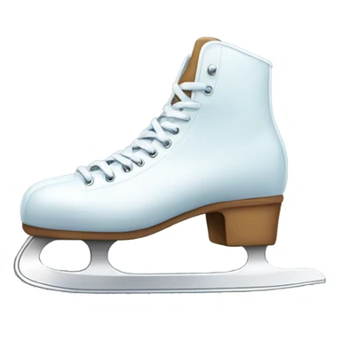 Ice skating sticker